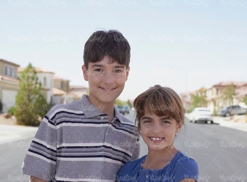 پسر و دختر بچه