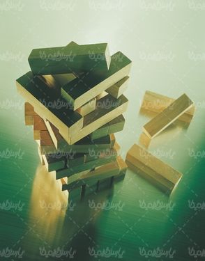 آجر چوبی اسباب بازی
