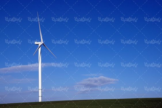 عکس با کیفیت توربین بادی