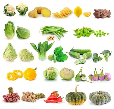 Fruits and vegetables