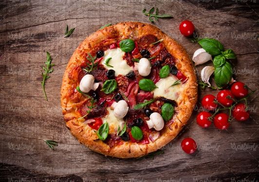 مواد اولیه پیتزا