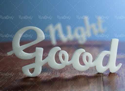 نوشته لاتین شب بخیر