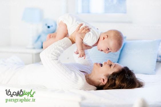بازی مادر با بچه
