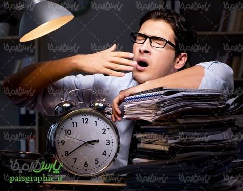 مرد خسته