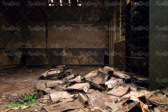 Demolished building