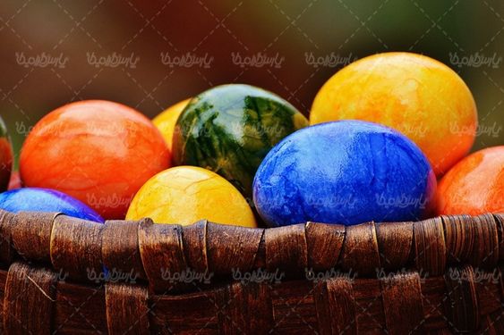 تخم مرغ رنگی