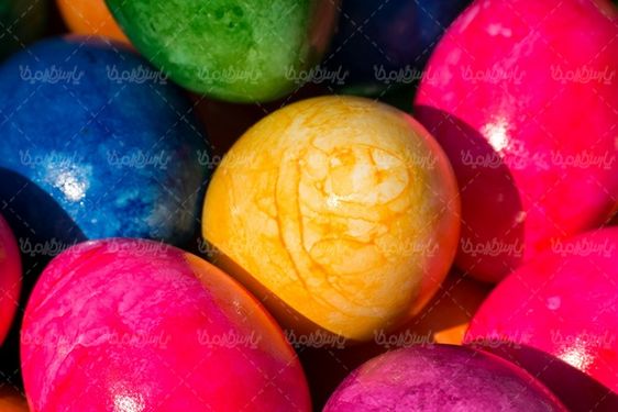 Colored eggs