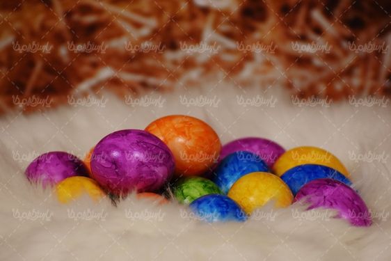 Colored eggs