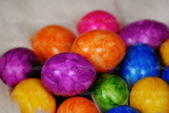 Colored eggs