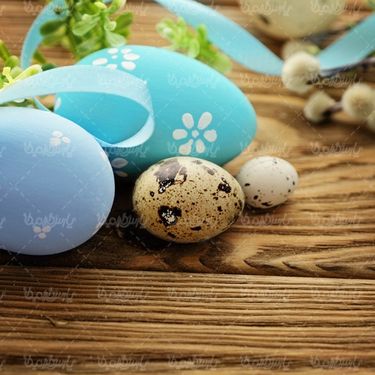 Colored eggs