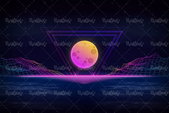 پس زمینه سه بعدی