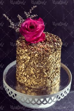 کیک طلایی