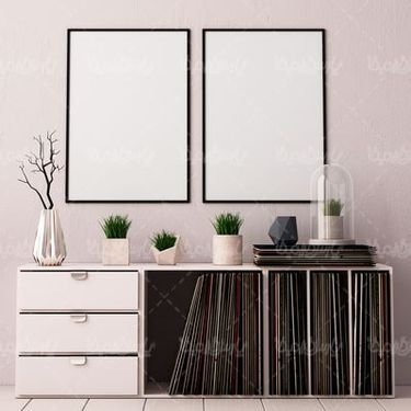 Empty photo frame