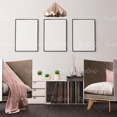 Empty photo frame