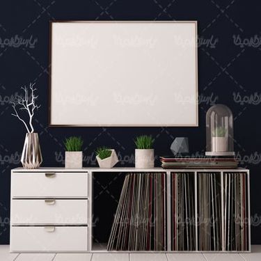 Empty photo frame