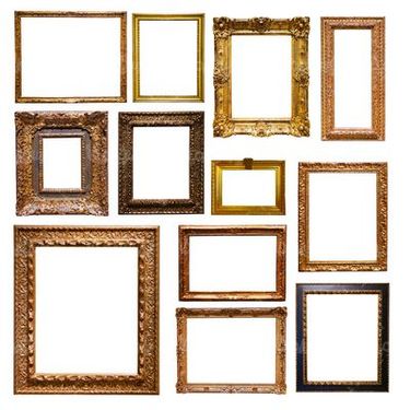 wooden frame