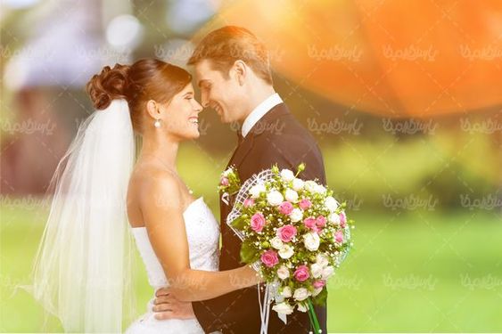 Bride and groom