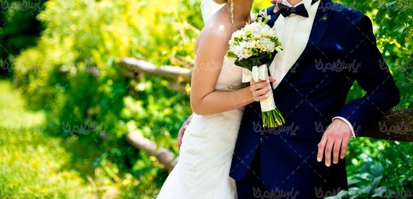 ژست عکس عروس و داماد