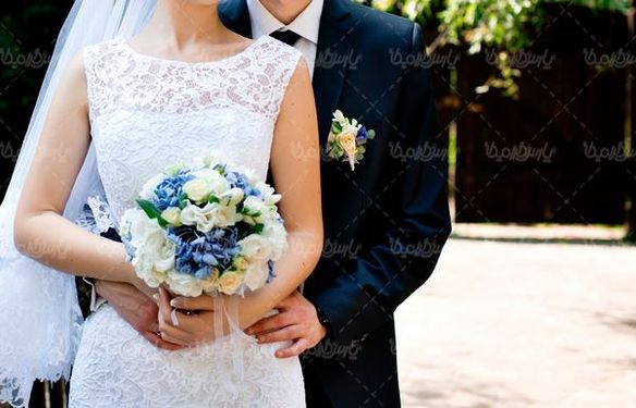 ژست عکس عروس و داماد