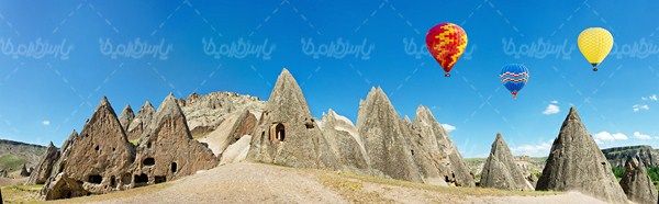 تصویر با کیفیت بالون سواری