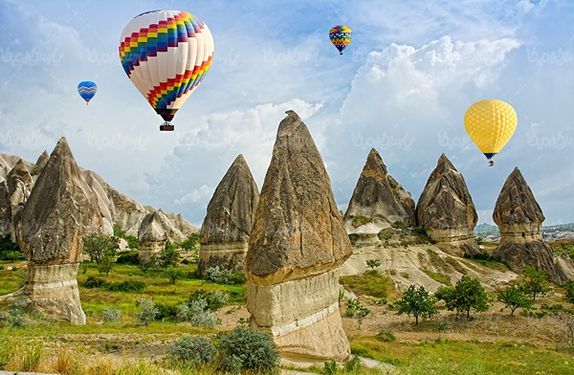 تصویر با کیفیت بالون سواری
