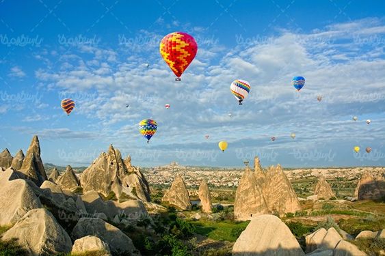 تصویر با کیفیت بالون سواری
