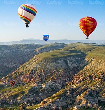 تصویر با کیفیت بالون سواری