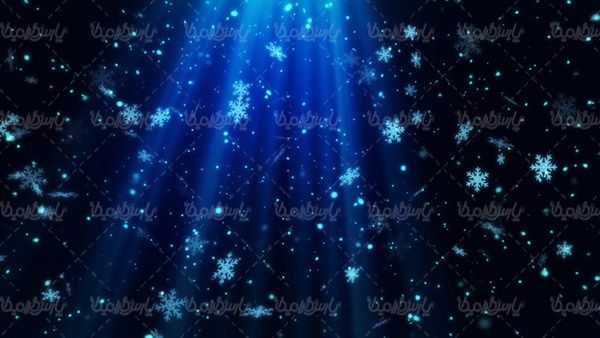 پس زمینه برف