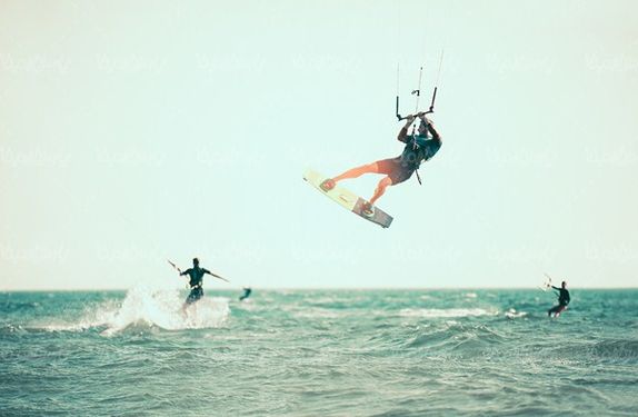Kate surfing