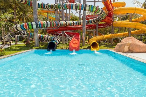 Water slides