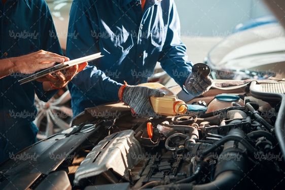 عکس با کیفیت تعمیرگاه خودرو