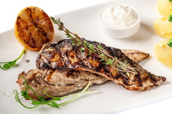 Grilled fish