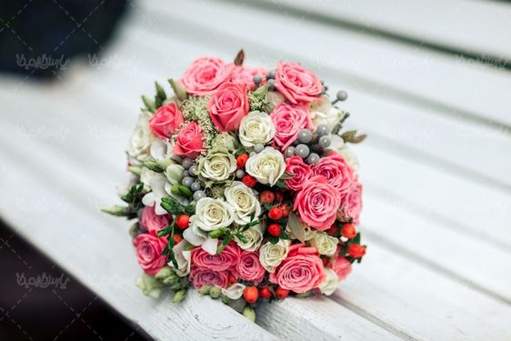 دانلود رایگان عکس دسته گل عروس