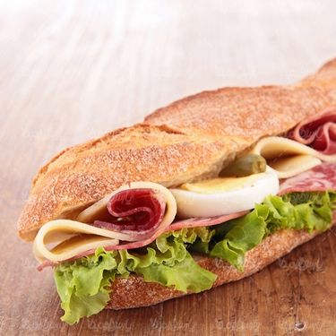 Sausage sandwich
