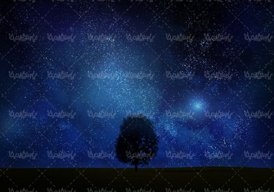 آسمان پر ستاره