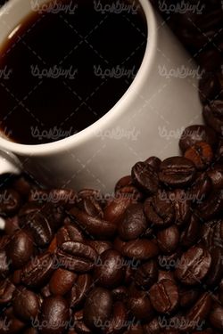 عکس با کیفیت فنجان قهوه