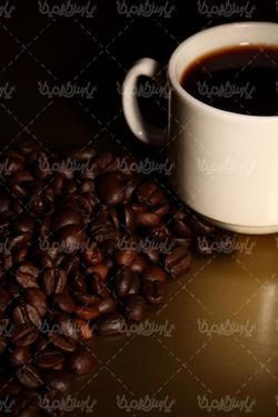 عکس با کیفیت فنجان قهوه