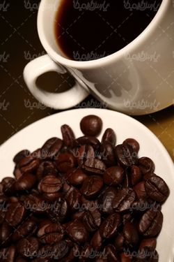 عکس با کیفیت فنجان قهوه