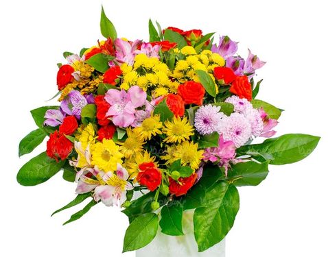 bunch of flowers