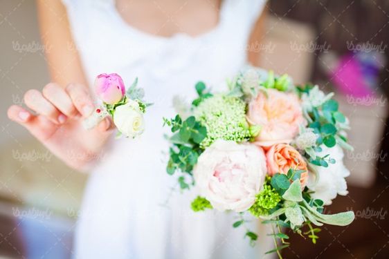 دسته گل عروس