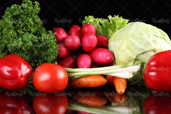 تصویر با کیفیت سبزیجات