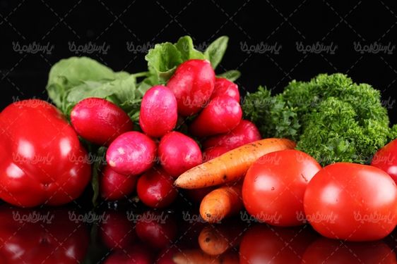 تصویر با کیفیت سبزیجات