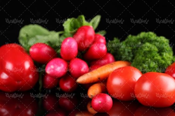 تصویر با کیفیت سبزیجات