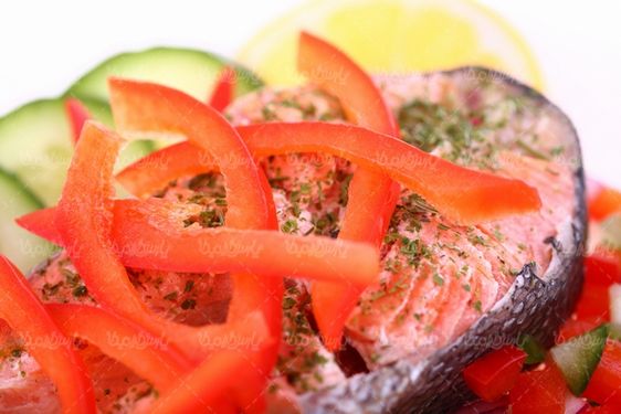 عکس با کیفیت گوشت ماهی