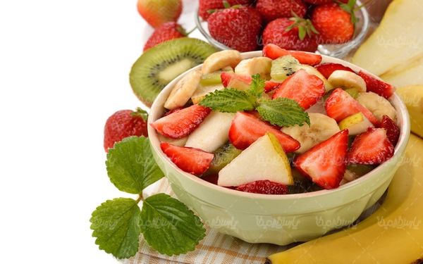 عکس با کیفیت سالاد میوه