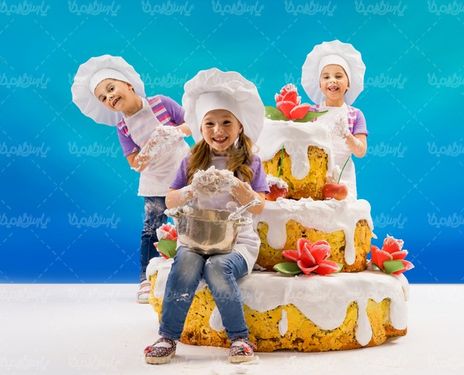 عکس با کیفیت کیک تولد