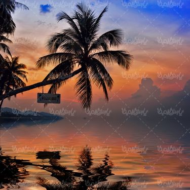 تصویر با کیفیت غروب آفتاب