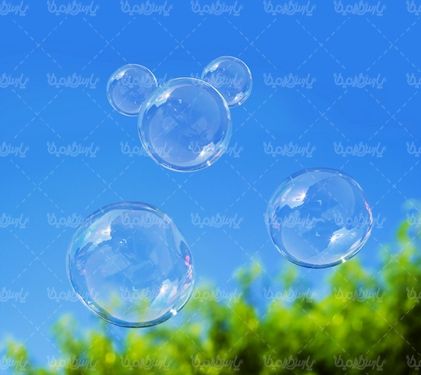 عکس با کیفیت حباب