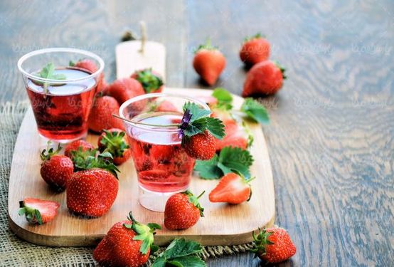 آبمیوه توت فرنگی