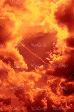 چشم انداز زیبای غروب خورشید